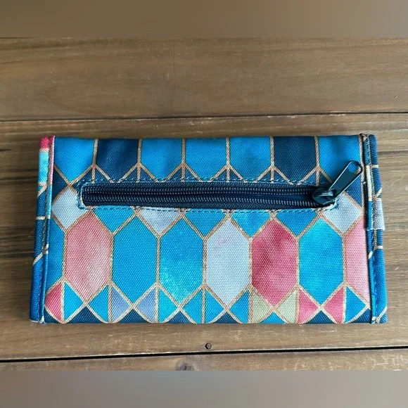 KAVU Stained Glass Rope Sling Crossbody & Wallet - Picture 11 of 14